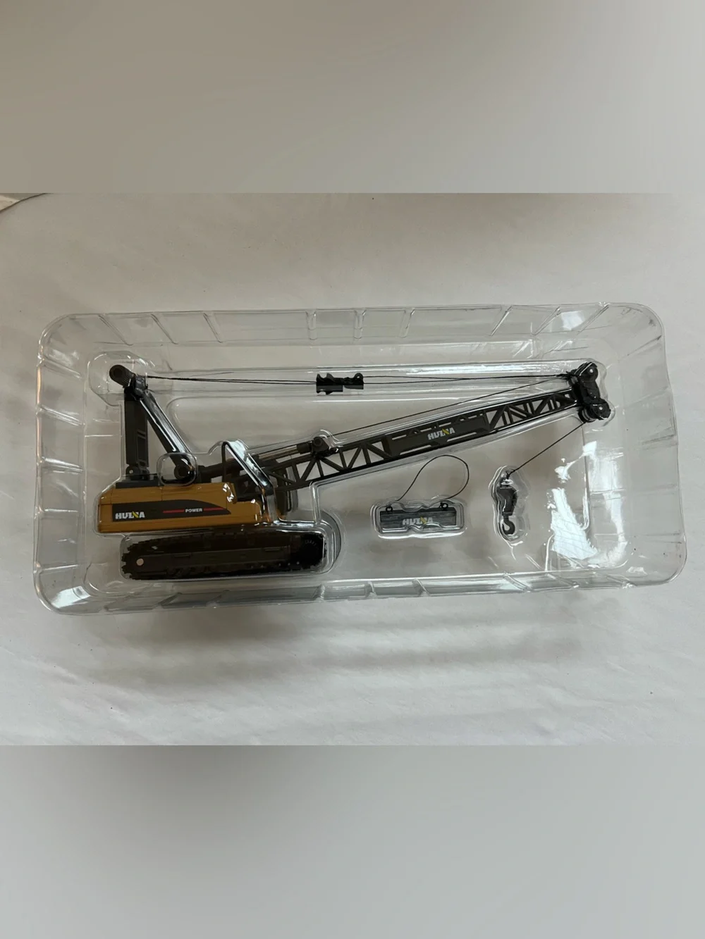 Crawler Crane Model  HULNA 1/50 Scale Heavy Duty Construction Metal NIB #1720